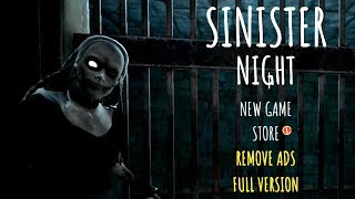 Большое обновление Sinister Night Horror Survival Game прохождение игры! Horror games screenshot 5