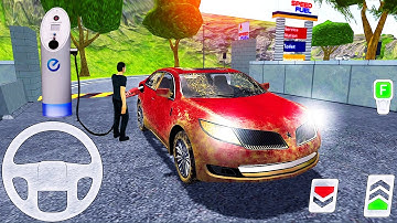 Gas Station 2 Highway Service: Car Wash - 4x4 SUV Driving in City Simulator - Android GamePlay #3