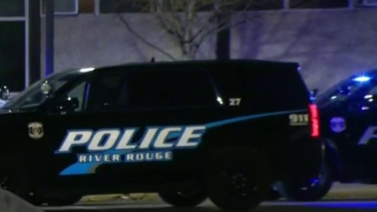 2 people shot, die in car outside River Rouge police station YouTube