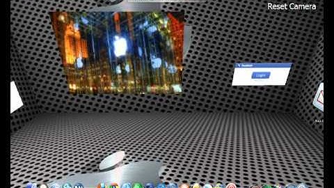 Windows 7 mac 3D cube metallic theme