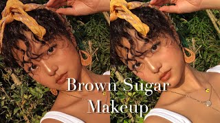 【夏メイク】Brown Sugar MakeUp Look for summer / 小麦肌サマーメイク
