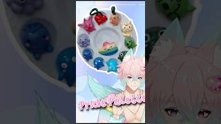 A Rainbow Paint Palette Art DIY #Polymerclay