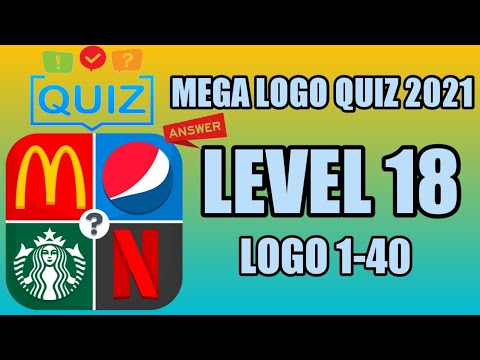 QUIZ: LOGO GAME LEVEL 18  LOGO 1-40 ANSWERS #logoquizgames 