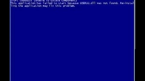 Windows Whistler Build 2499 Boot and BSOD