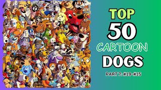 TOP 50 CARTOON DOGS: PART 7 (#19  #15)