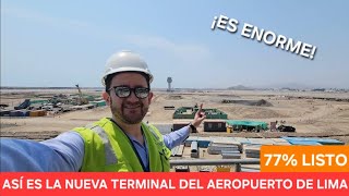 ¡ENORME y MODERNA! Así de INCREÍBLE la próxima NUEVA TERMINAL de AEROPUERTO INTERNACIONAL DE LIMA 🇵🇪