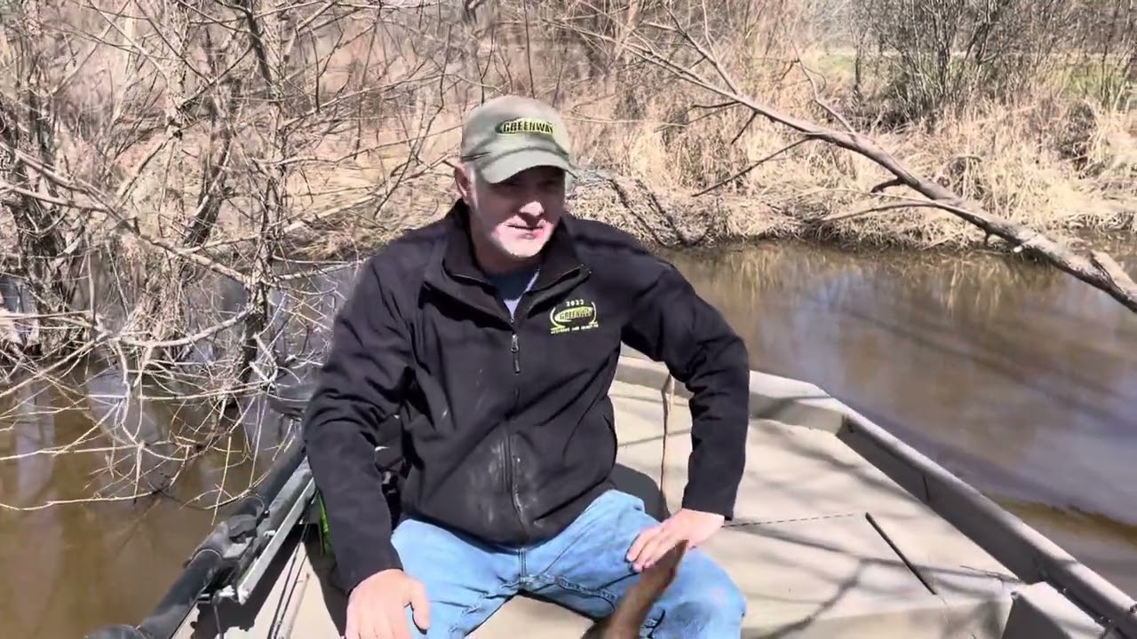 Bass fishing with Tony.