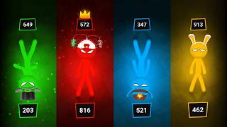 Stickman Party 🎮 New Tournament Mode | 1–4 Players Mini Games | Part 105 #4 screenshot 5
