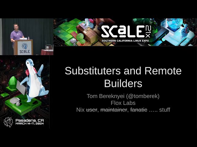 Substituters and remote builders