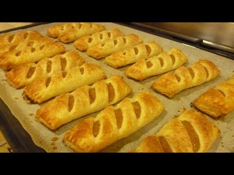 Video: Rollo De Galleta Relleno De Manzana