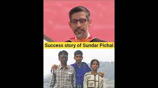 sucess story of Sundar Pichai #shorts