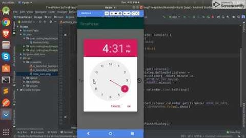 Video 4 (Basic) : Time Picker In android Kotlin