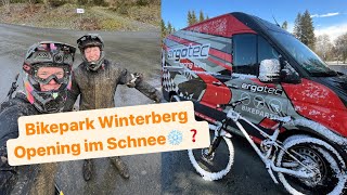 Bikepark Winterberg Opening im Schnee❓❄ | Downhill | Steffen Smets