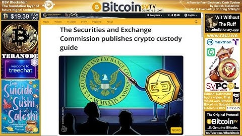 News: S.E.C Publishes Crypto Custody Guide