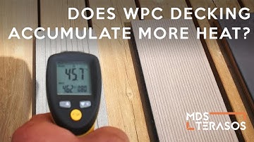 Decking Testing | Which Accumulate more Heat - WPC or Wood Deck Boards? | Heat Testing