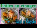 RAJAS  EN VINAGRE una receta super fácil y rápida.... acompáñame y comparte mi video