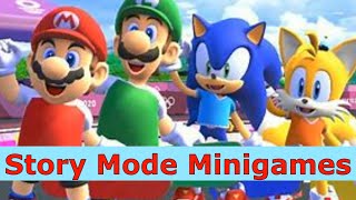 Luigi & Tails Minigames Mario & Sonic At The Olympic Games Tokyo 2020
