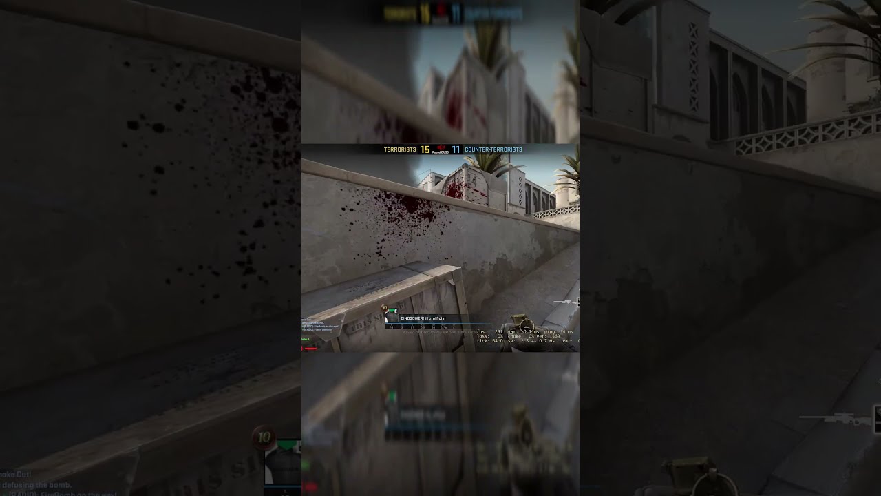 When your toxic teammates argue during the whole situation but still manage to win the round