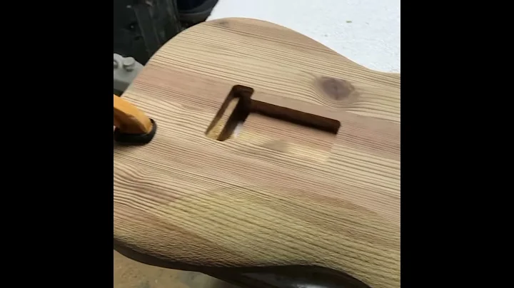 Building a custom Strat style  guitar out of a 100...