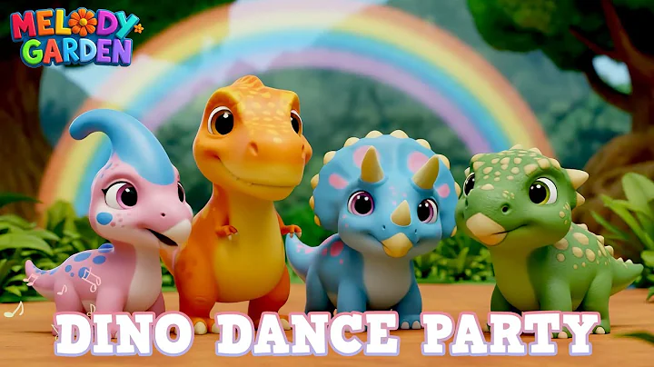 Dino Dance Party - Nursery Rhymes & Kids Songs - Melody Garden