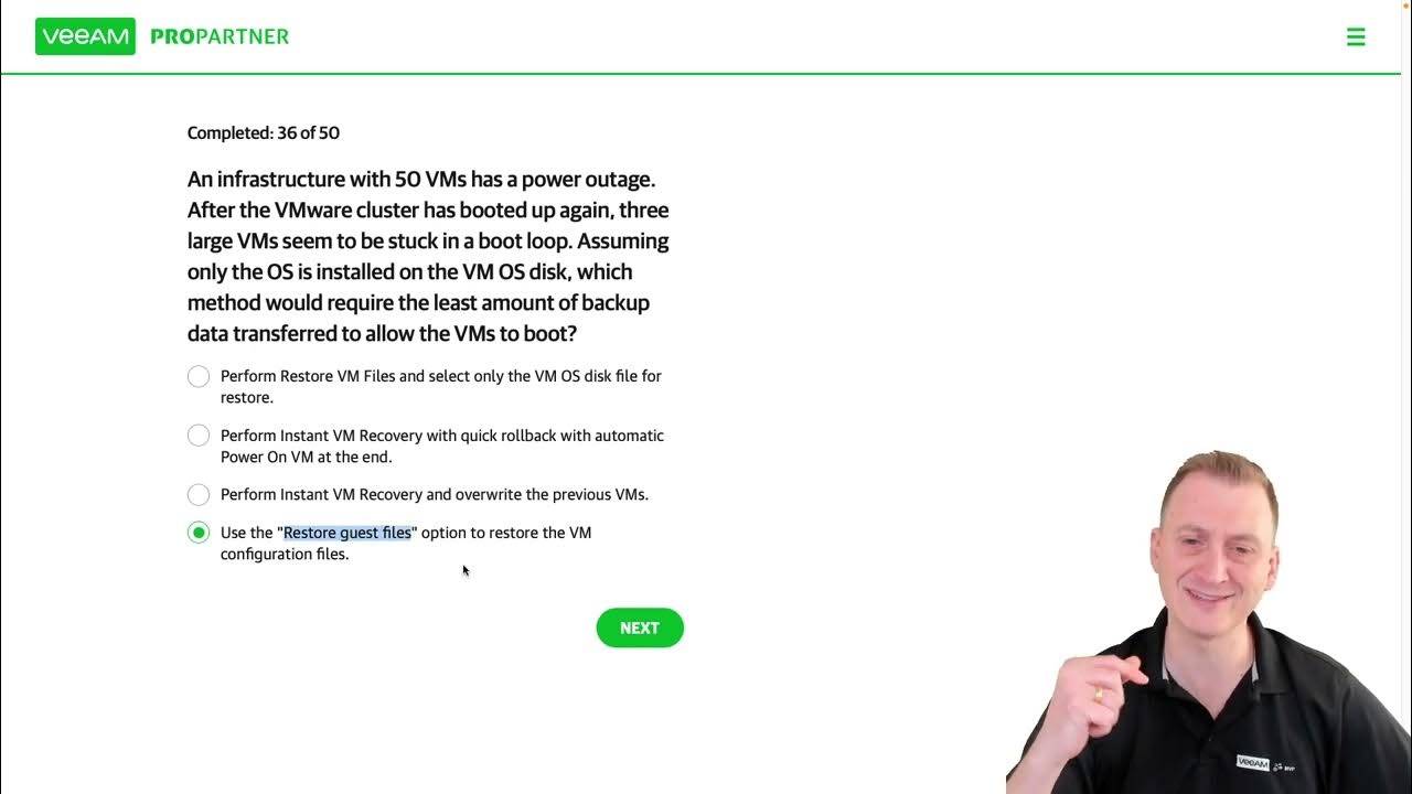 VMCE_v12 Zertifizierungsfragen