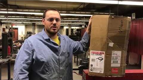 Install new Lincoln Torchmate LC100-M table Torch