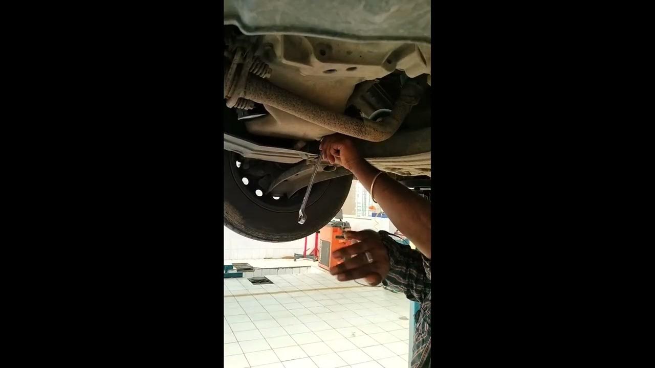 how to change engine oil and oil filter Maruti Suzuki Swift dzire YouTube