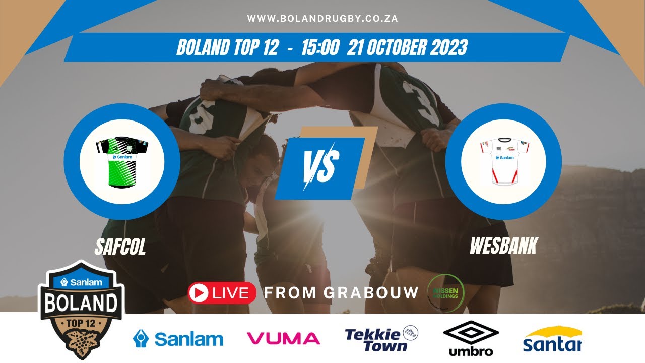 Highlights Safcol Vs Wesbank Sanlam Boland Top 12 YouTube highlights-safcol-vs-wesbank-sanlam-boland-top-12-youtube