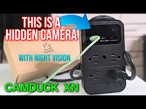 Discreet Monitoring with CAMDUCK XN, spy cam to rule them all. #spy #security