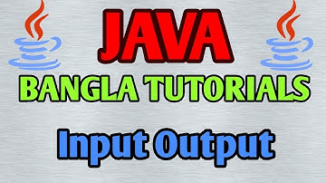 JAVA Bangla Tutorials 6 - Input Output from Console