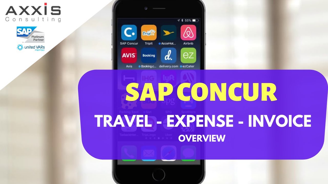 Concur Travel, Expense, and Invoice Overview - YouTube