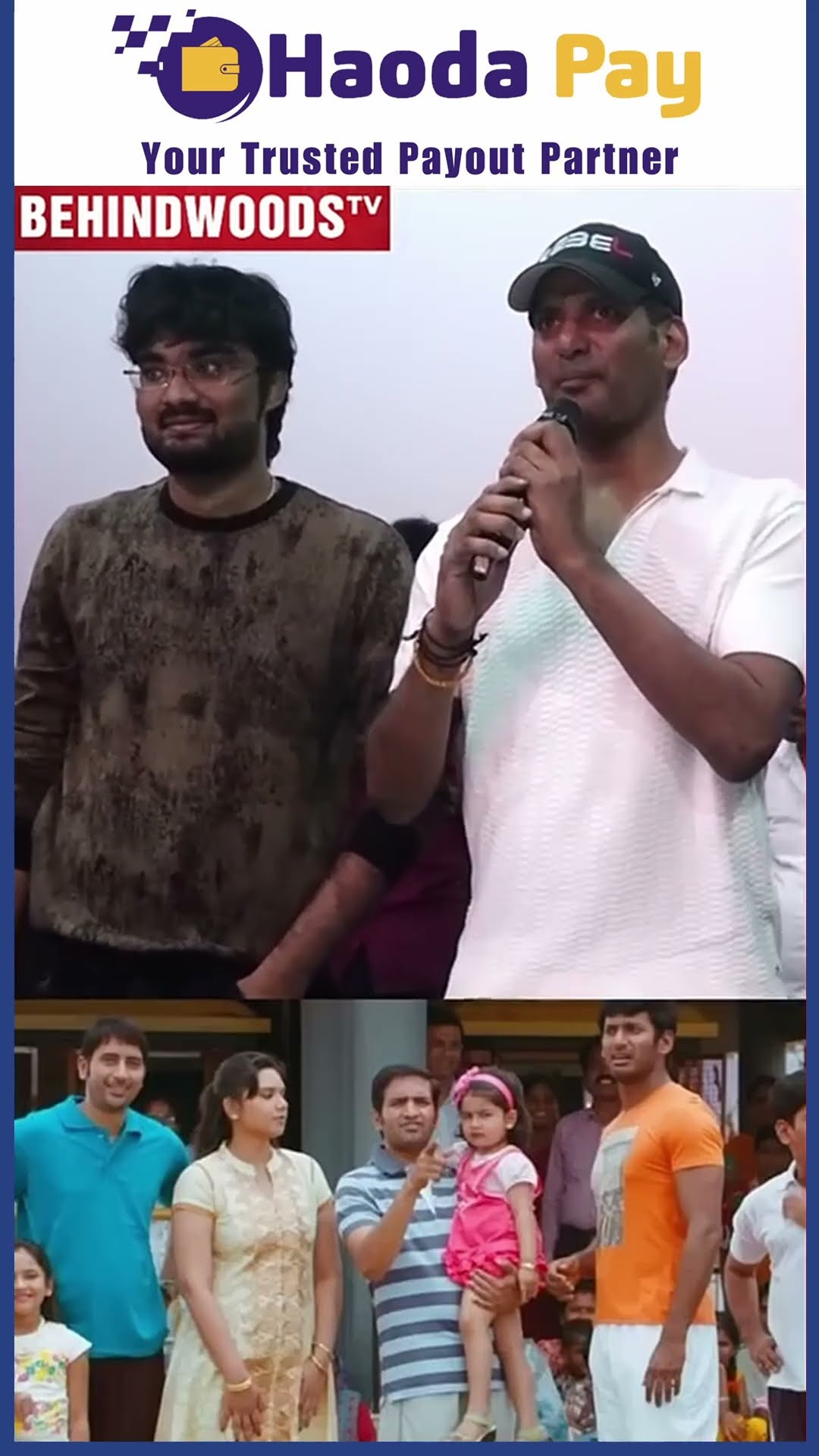 '12 வருஷம் Wait பண்ணதுக்கு இப்போ ரொம்ப சந்தோஷபடுறேன்..' ? Vishal Happy Tears