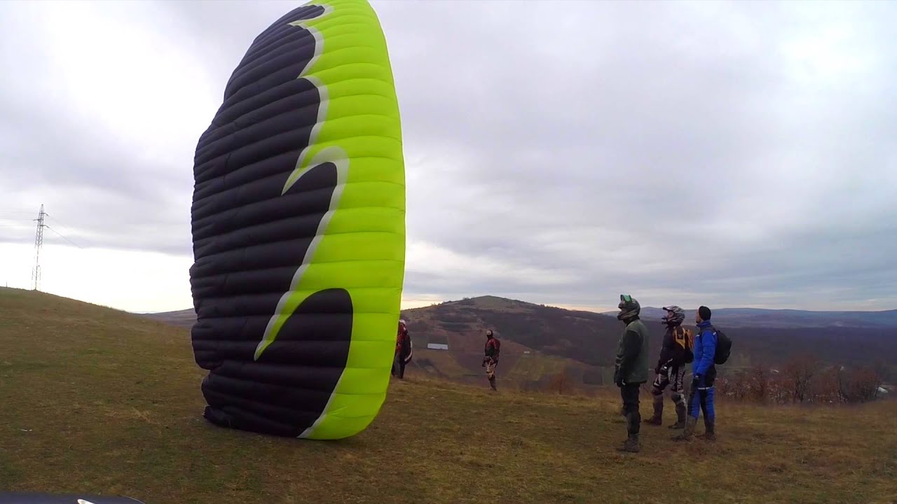 ⁣Paragliding: Ground Handling,Kiting , 02.01.2015