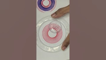 Can you count the rotations of pen? || ASMR || spirograph with zaid