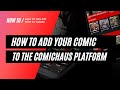 How To Add Your Comic To Comichaus
