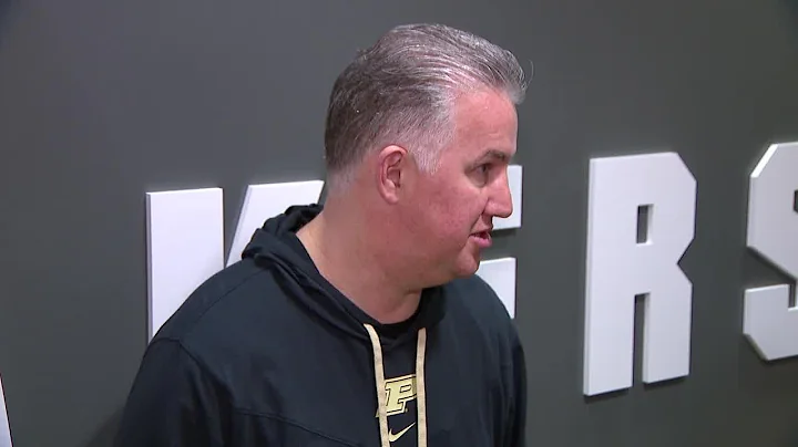Matt Painter on Purdue's approach to the Big Ten Tournament
