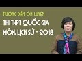 THI THPT QG 2018 - Giới thiệu c��c khóa luyện thi THPT QG môn Sử năm 2018