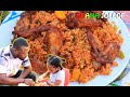 Watch and learn local ghanaian man prepare jollof rice to feed his family step by step guide