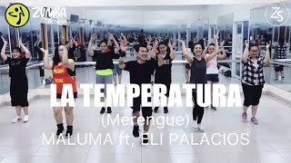 LA TEMPERATURA (Merengue) - Maluma ft. Eli Palacios - Zumba Dance Fitness - ZS Crew Thanh Truong