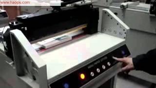 4606ZD paper cutter.avi