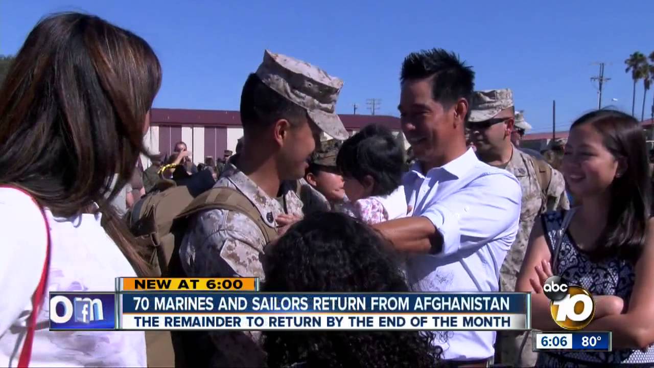 70 Marines, sailors return after tour in Afghanistan