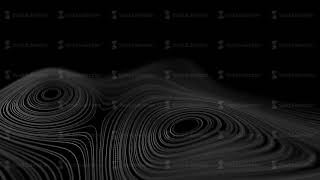 Digital technology animation. Blur technology background digital wave. Seamless loop 4k.