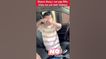 Ekspresi Abang L saat papa bilang mau jual lambonya #lestikejora #rizkybillar #levianbillar #leslar