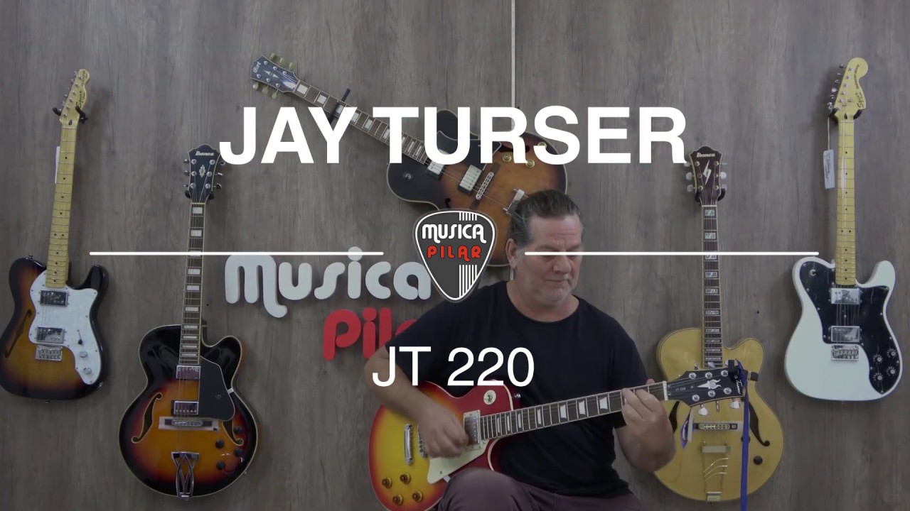 Test Guitarra electrica Les paul Jay turse Jt-220 - YouTube