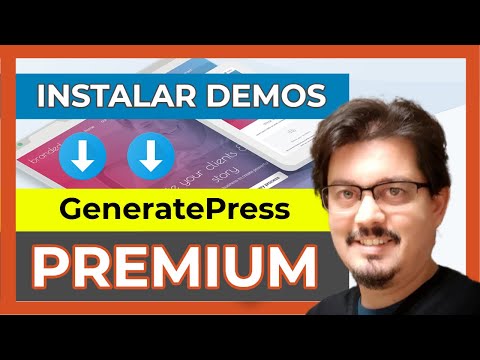 Como instalar una demo de GeneratePress Premium
