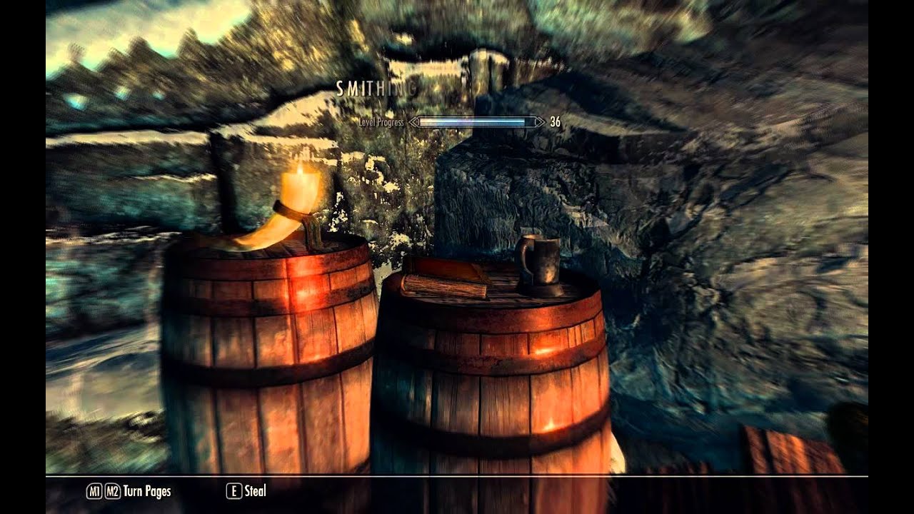 Whistling Mine - Primary Location + Loot Guide w Iron Ore - Elder Scrolls 5 Skyrim