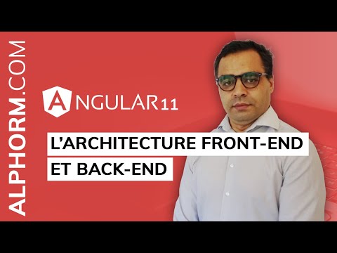 Angular 11 Training: Front-End and Back-End Architecture - Tutorial Video