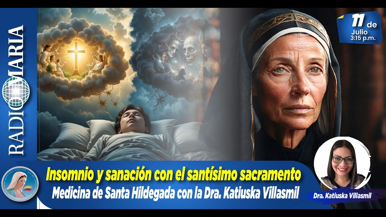 🔴 Medicina de Santa Hildegarda - Insomnio y sanación con el santísimo sacramento - 11 de julio