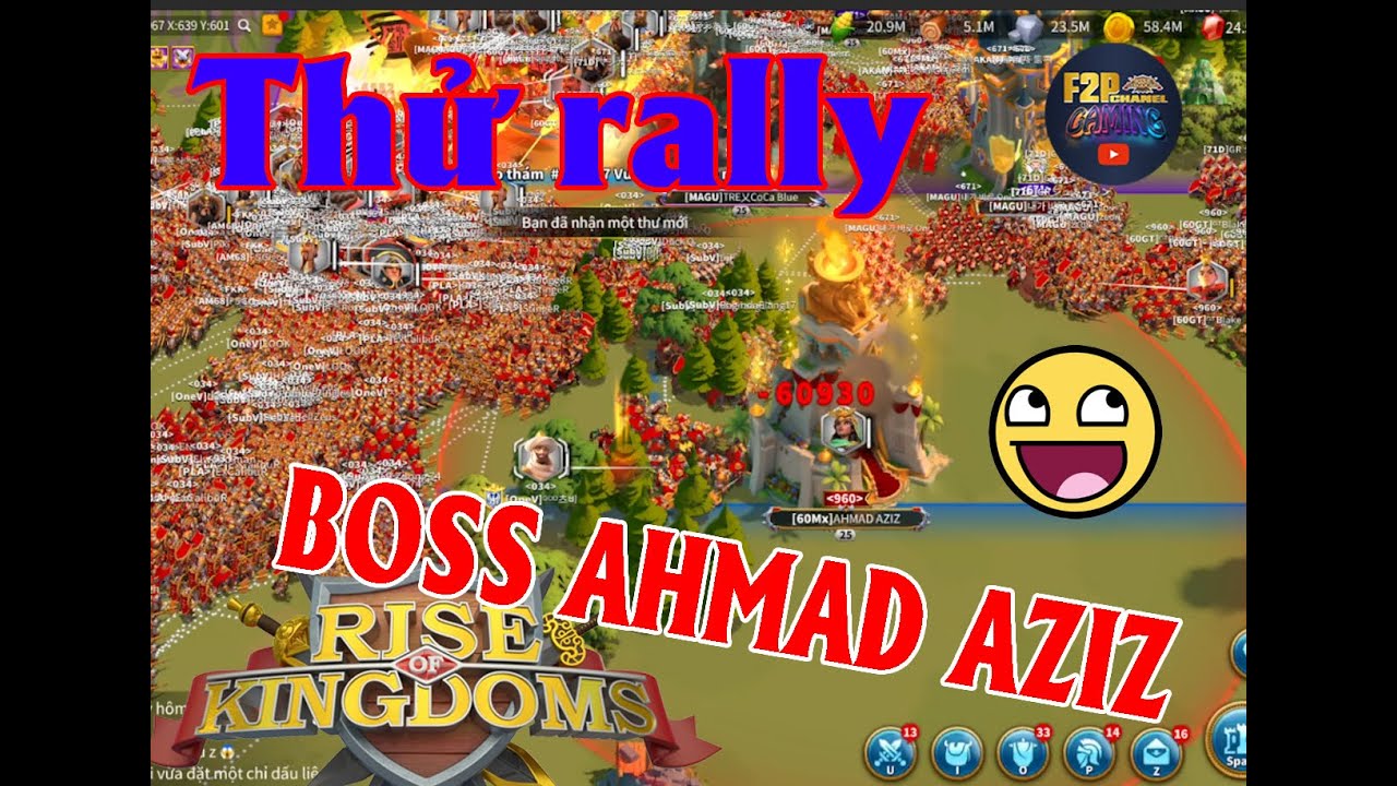 1034 thử nghiệm rally BOSS AHMAD AZIZ !! Very funny #f2pgaming #games # ...