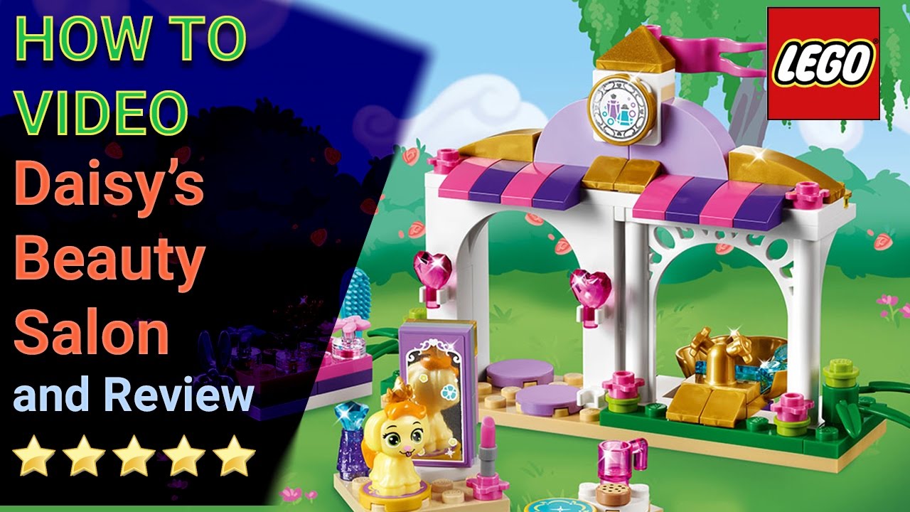 How to Build LEGO Daisy's Beauty Salon (Item 41140) and Review YouTube